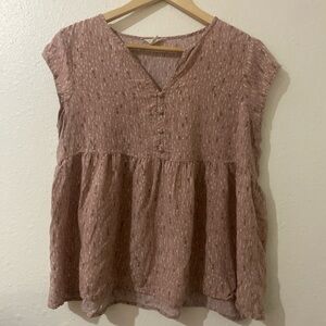 Women's Pink Blouse